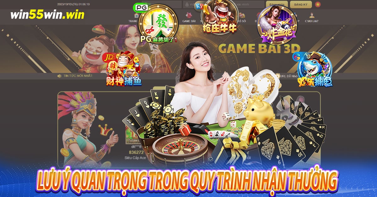 Lưu ý quan trọng trong quy trình nhận thưởng 