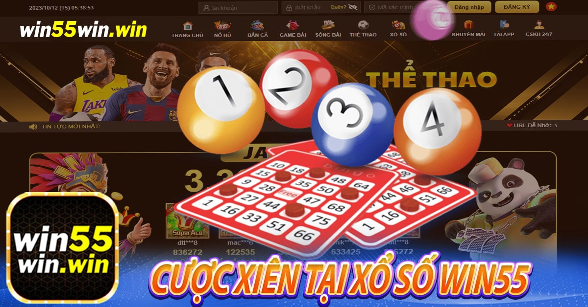 Xổ số lô 3 kim tại Win55 